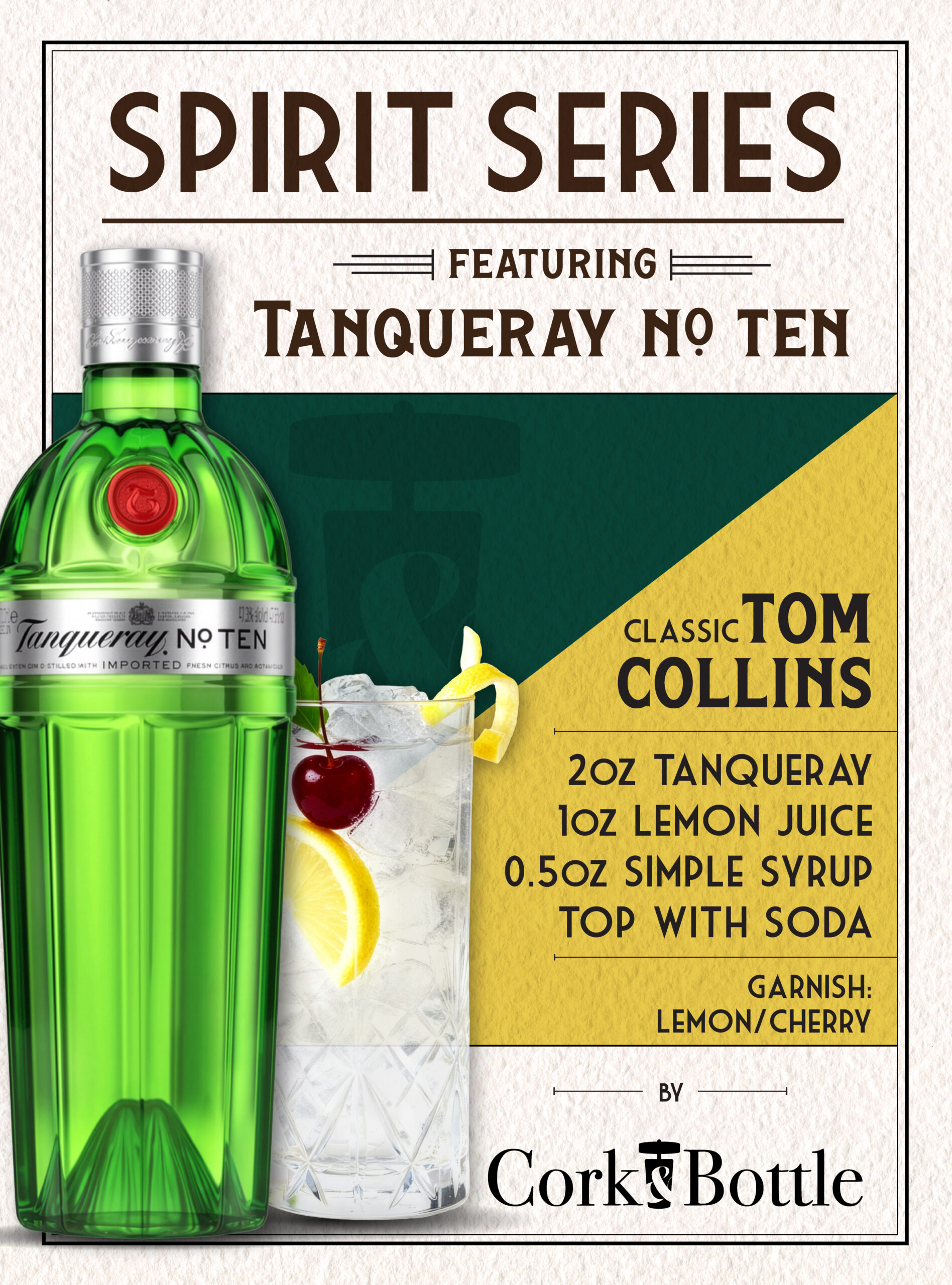 cnb st tanqueray tom collins recipe card f